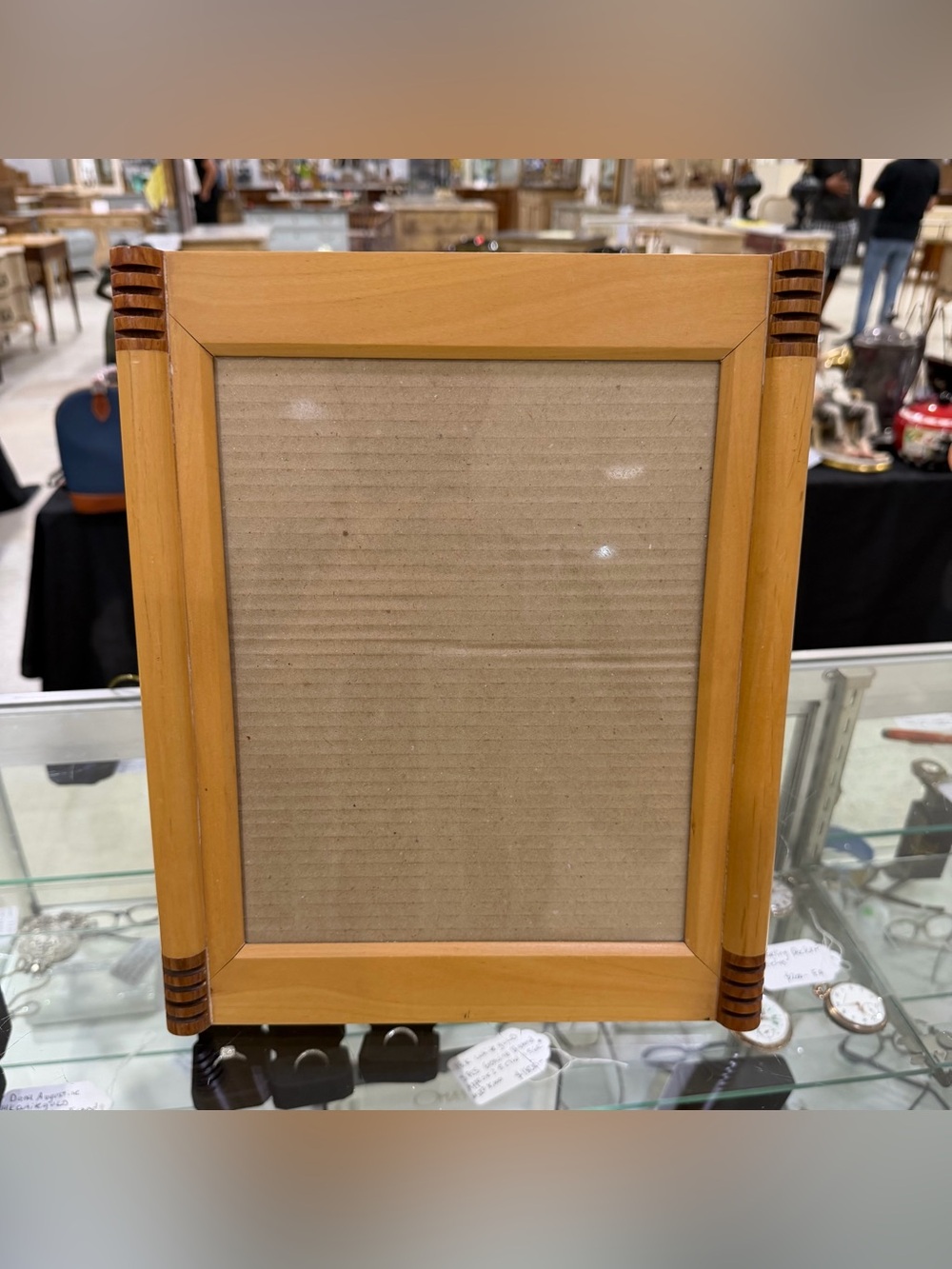 Vintage Philip Whitney Fashion Wood Picture Frame For 8x10 Photo